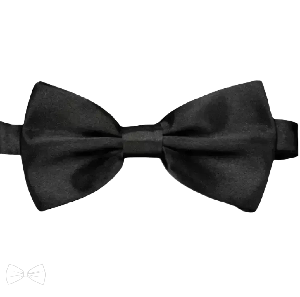 Noeud Papillon Noir Femme