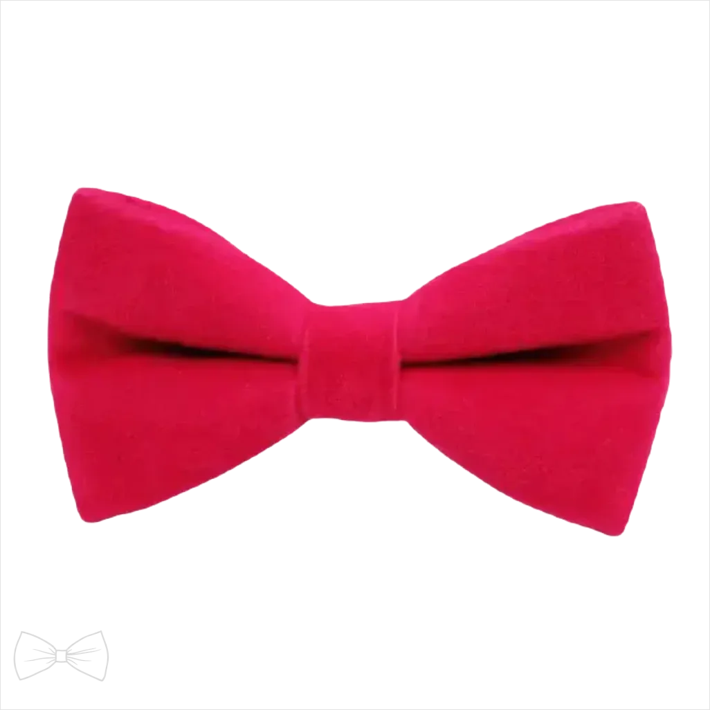 Noeud Papillon Rose Framboise