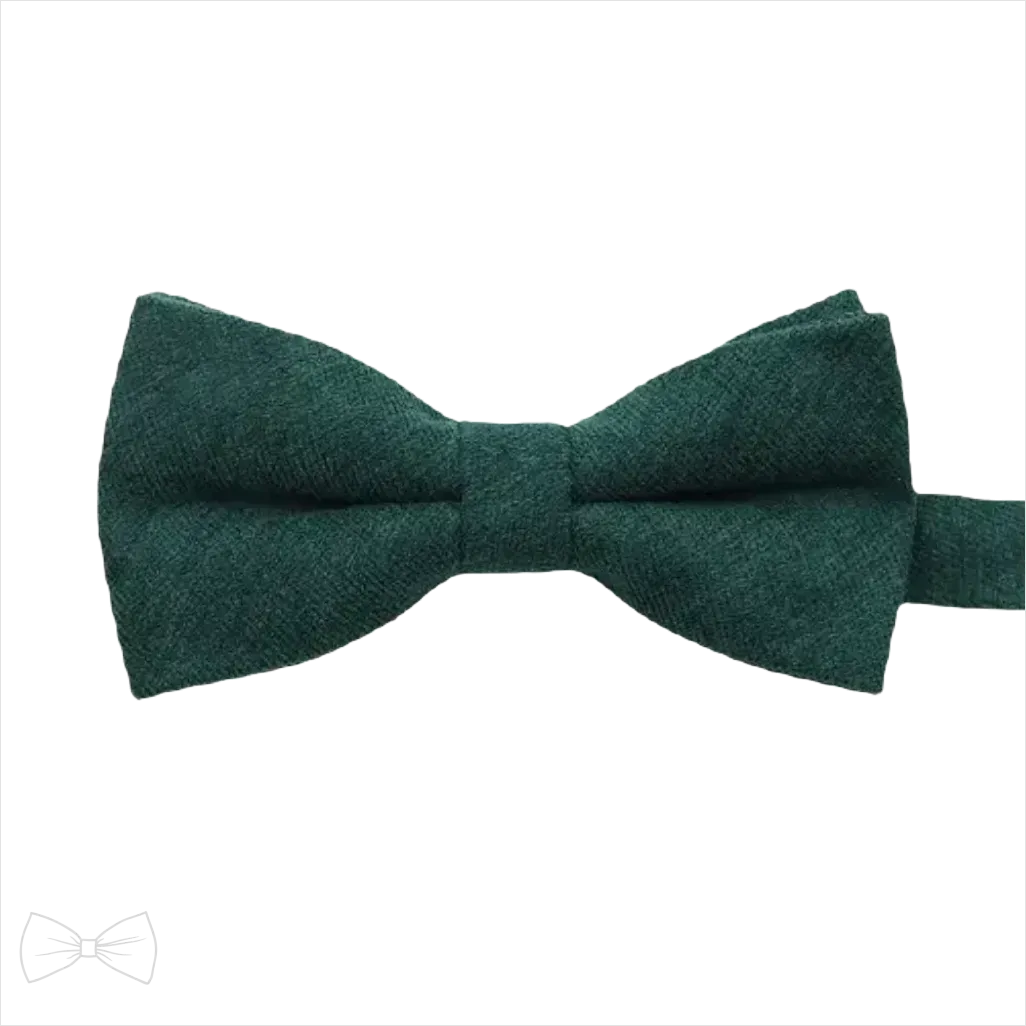 Noeud Papillon Vert Garçon